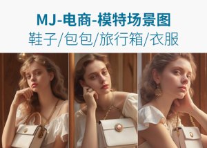 模特图-鞋子/包包/旅行箱/衣服-AI学习笔记