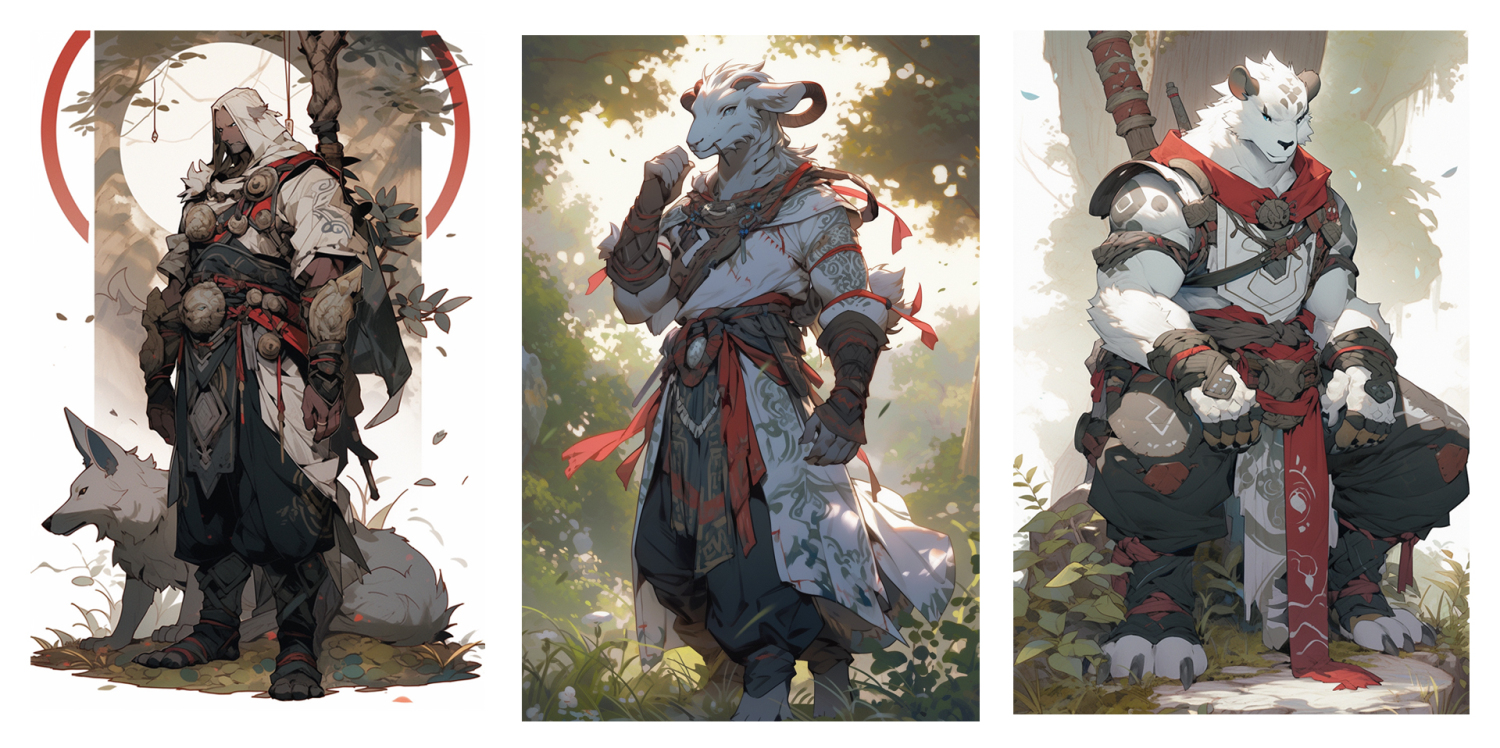 角色设计关键词