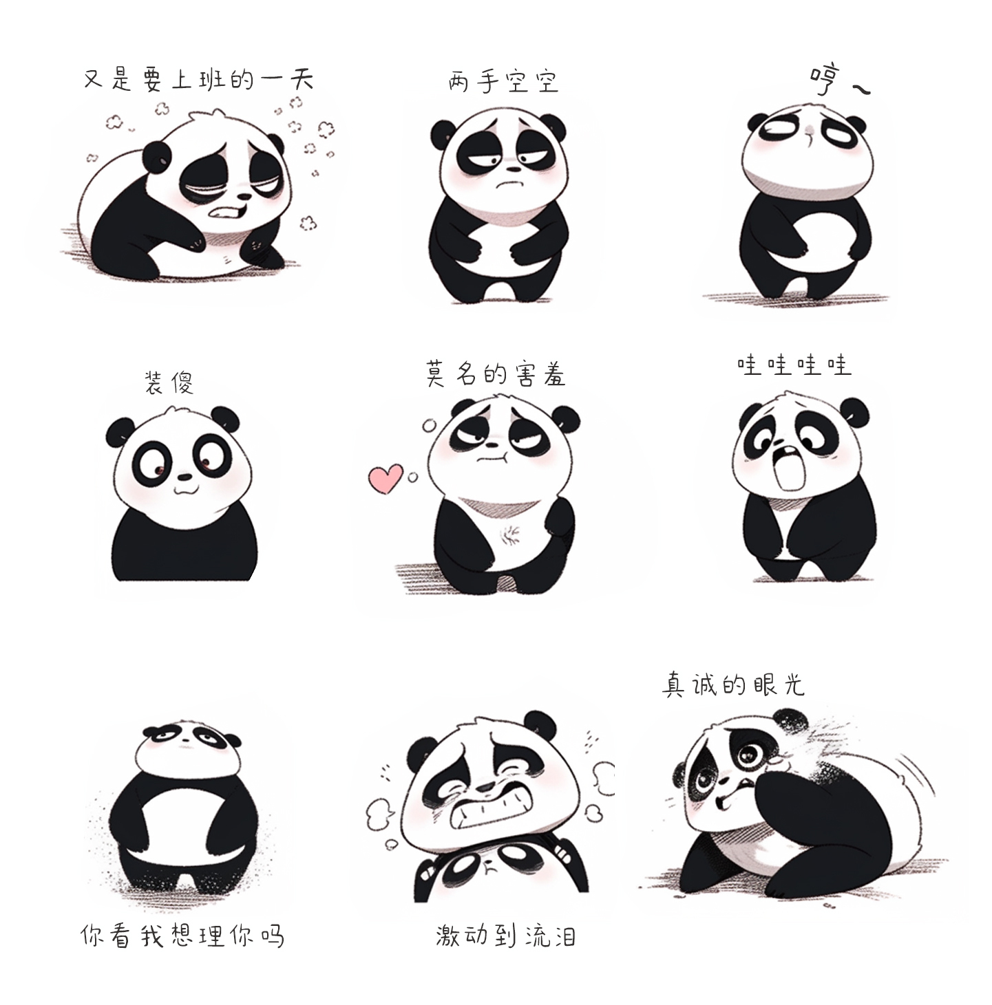 MJ表情包关键词分享