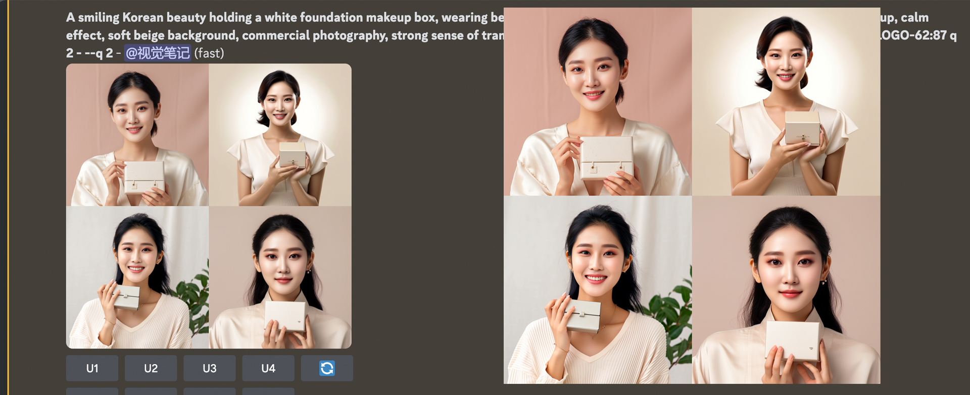 模特图-美妆护肤