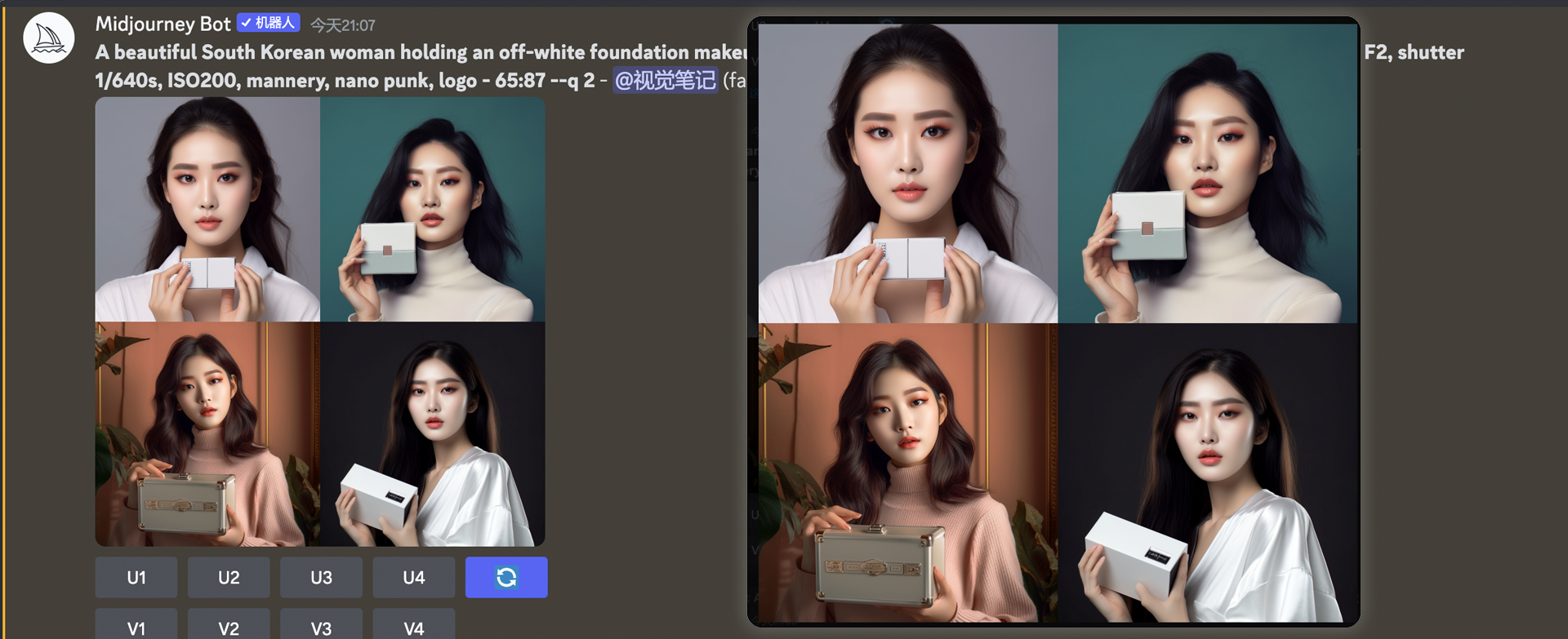 模特图-美妆护肤